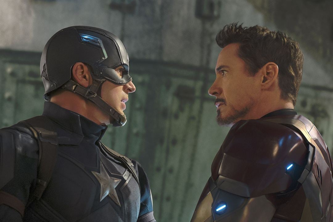 Capitán América: Civil War : Foto Robert Downey Jr., Chris Evans