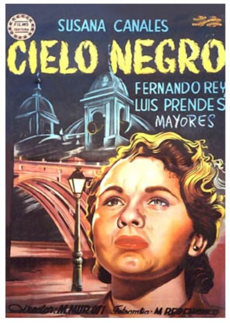 Cielo negro : Cartel