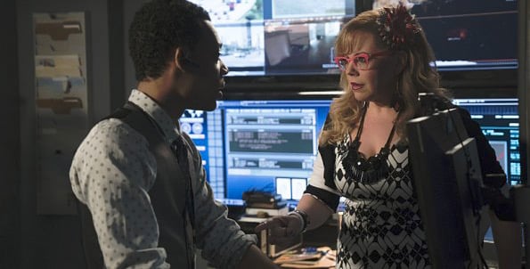 Mentes criminales: Sin fronteras : Foto Tyler James Williams, Kirsten Vangsness