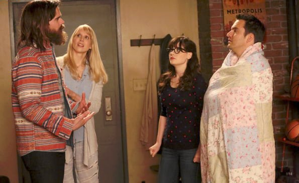 New Girl : Foto David Walton, Jake Johnson, Zooey Deschanel, Lucy Punch