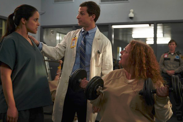 Brooklyn Nine-Nine : Foto Melissa Fumero, Andy Samberg, Aida Turturro