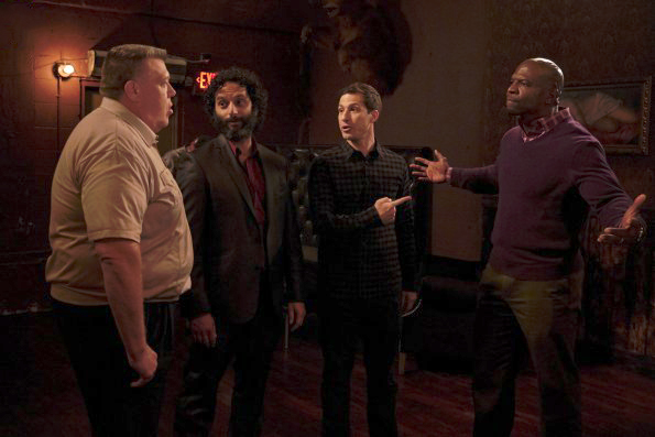 Brooklyn Nine-Nine : Foto Terry Crews, Joel McKinnon Miller, Andy Samberg, Jason Mantzoukas