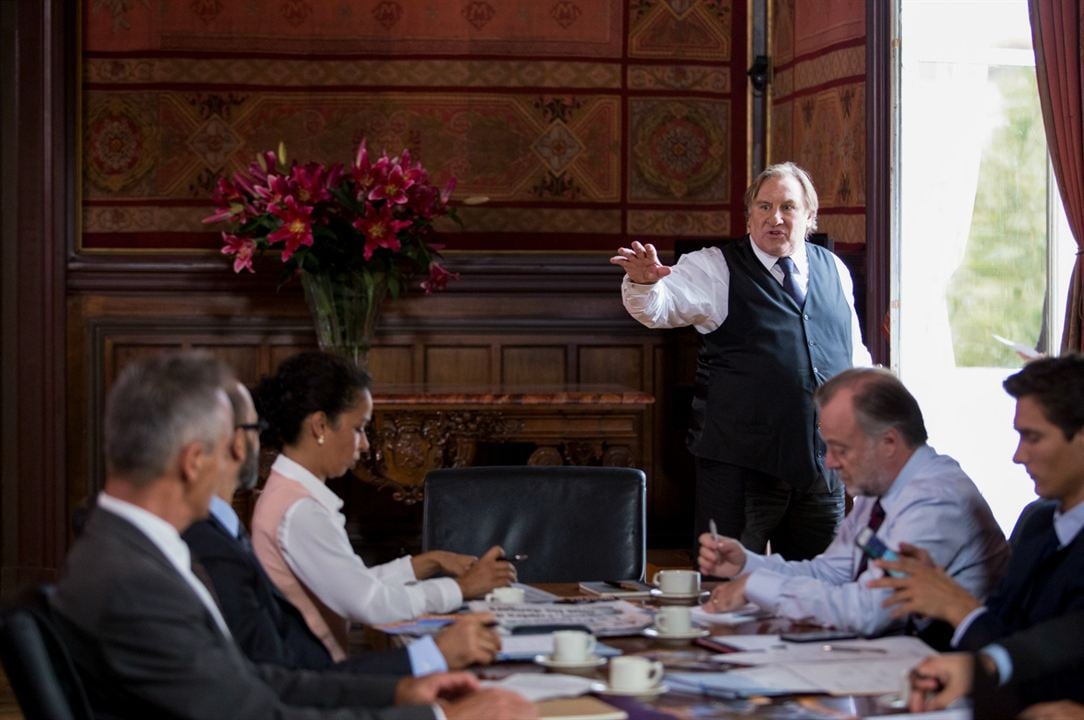 Foto Lionel Erdogan, Nozha Khouadra, Gérard Depardieu