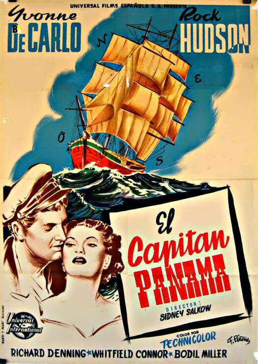 El capitán Panamá : Cartel