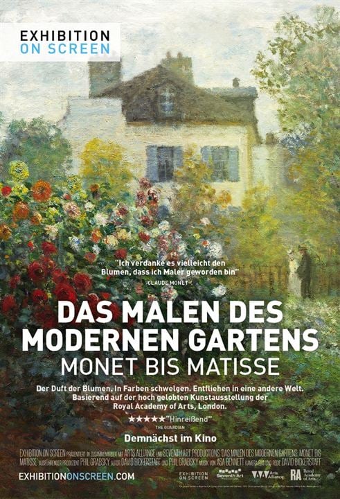 Pintando el jardín moderno: De Monet a Matisse : Cartel