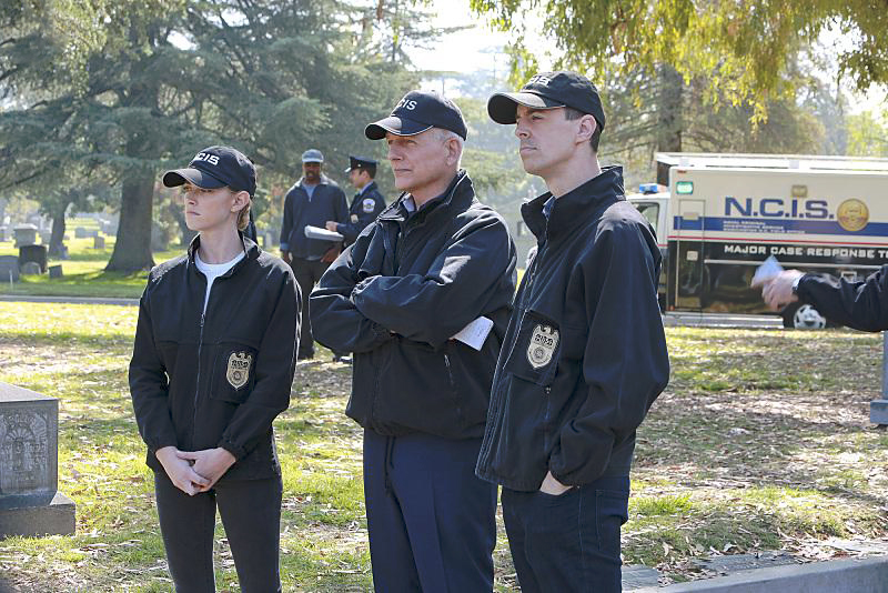 NAVY: Investigación criminal : Foto Mark Harmon, Sean Murray, Emily Wickersham