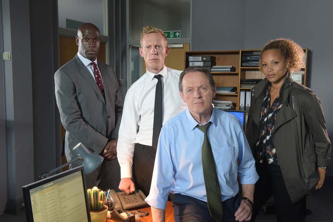 Foto Angela Griffin, Kevin Whately, Laurence Fox, Steve Toussaint