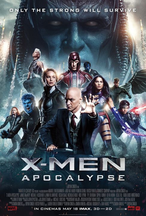 Cartel de X-Men: Apocalipsis - Poster 1 - SensaCine.com