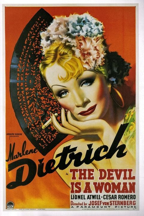 El diablo es una mujer : Cartel
