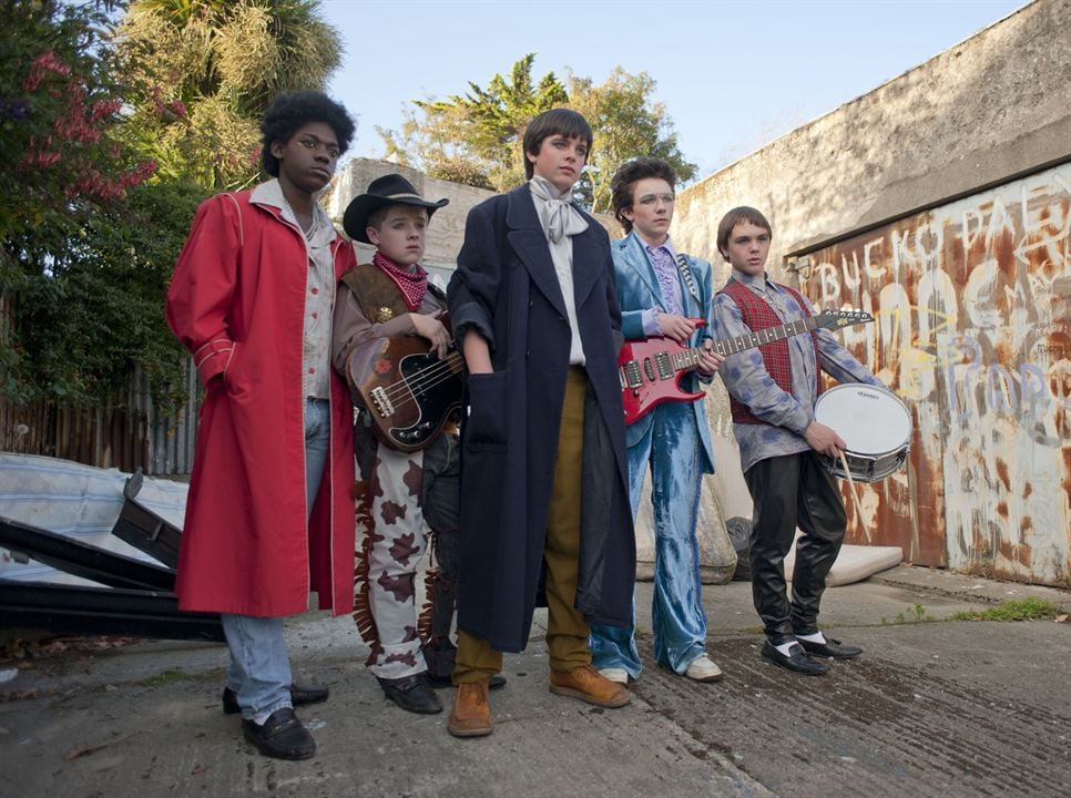 Sing Street : Foto Ferdia Walsh-Peelo, Mark McKenna, Conor Hamilton, Karl Rice, Percy Chamburuka
