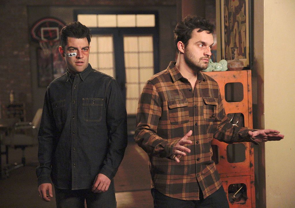 New Girl : Foto Max Greenfield, Jake Johnson