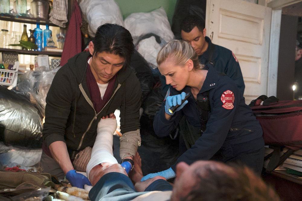 Chicago Med : Foto Kara Killmer, Brian Tee