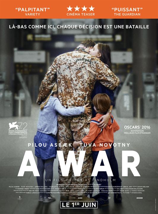 A War (Una guerra) : Cartel