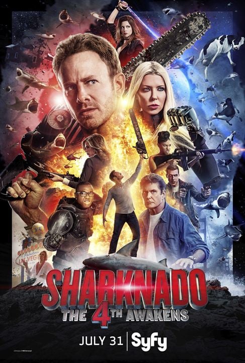 Sharknado 4: Que la 4 te acompañe : Cartel