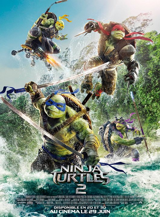 Ninja Turtles: Fuera de las sombras : Cartel