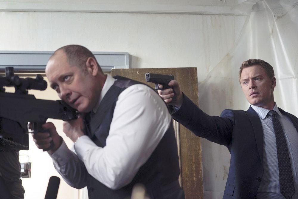 The Blacklist : Foto James Spader, Diego Klattenhoff