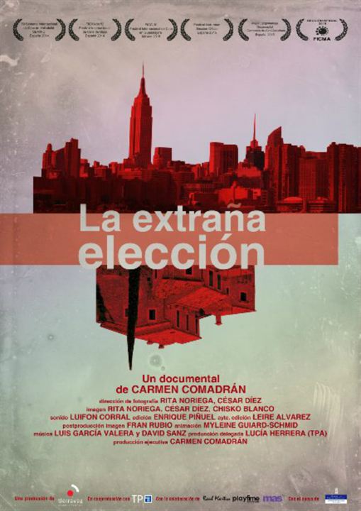 La extraña elección : Cartel