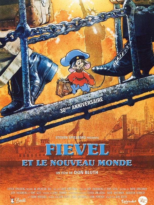 Fievel y el nuevo mundo : Cartel