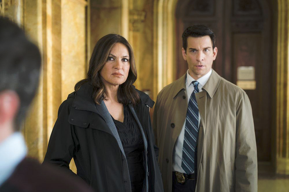 Ley y orden: Unidad de víctimas especiales : Foto Mariska Hargitay, Andy Karl