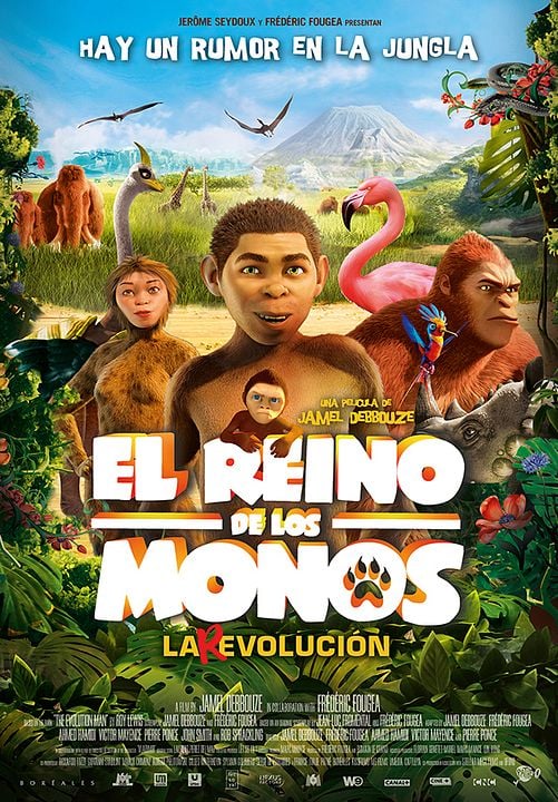 El reino de los monos : Cartel