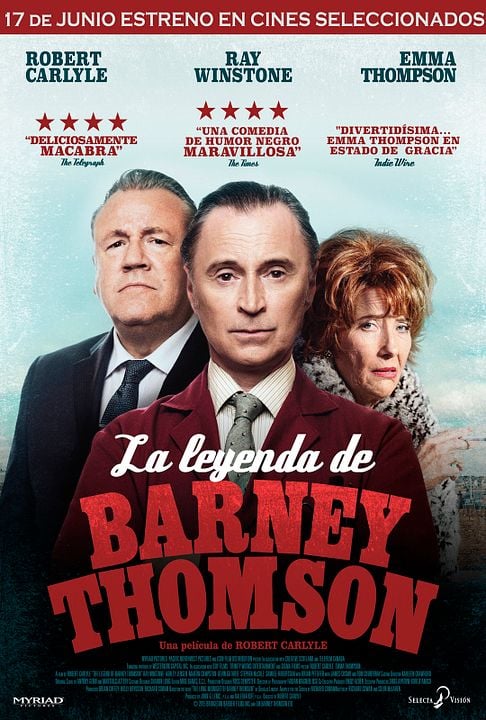 La leyenda de Barney Thomson : Cartel