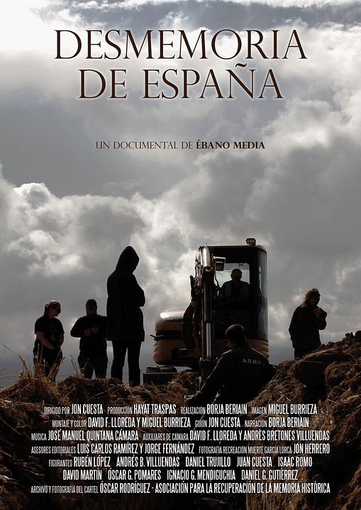 La desmemoria de España : Cartel
