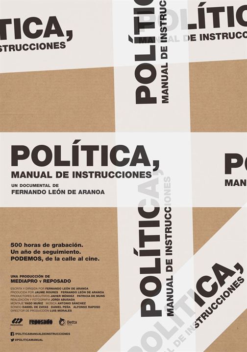 Política, Manual de Instrucciones : Cartel