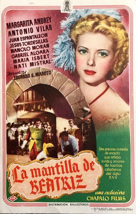 La mantilla de Beatriz : Cartel