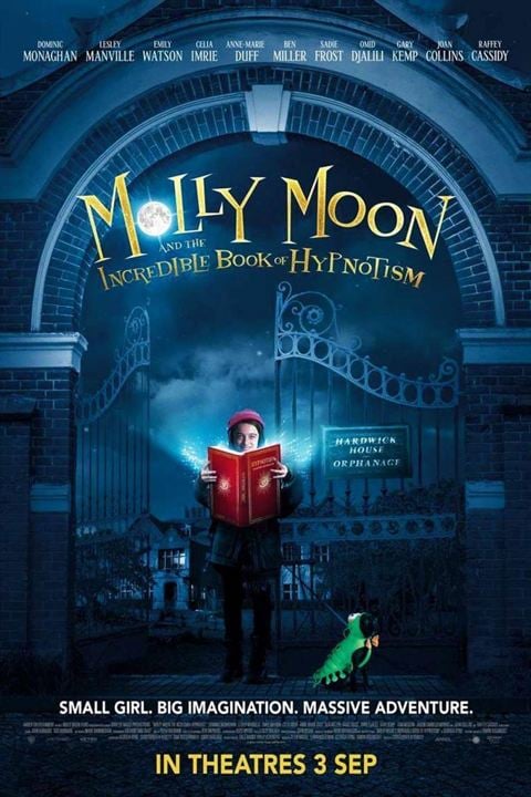 Molly Moon y el increíble libro del hipnotismo : Cartel