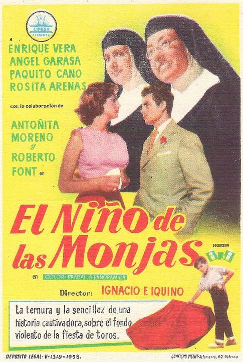 El niño de las monjas : Cartel
