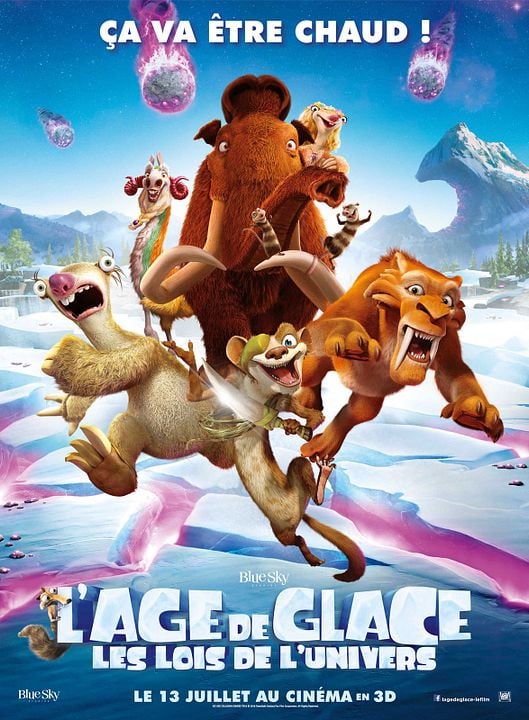 Ice Age: El gran cataclismo : Cartel