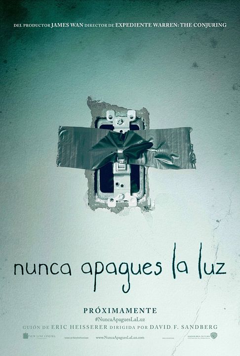 Nunca apagues la luz : Cartel