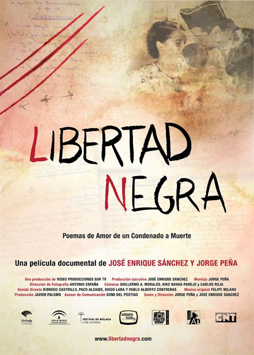 Libertad negra : Cartel