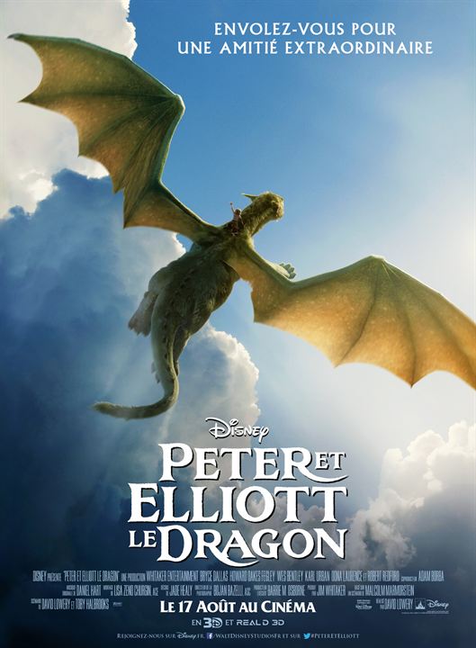 Peter y el dragón : Cartel