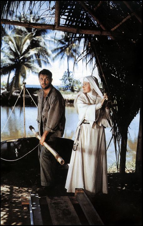 Sólo Dios lo sabe : Foto Deborah Kerr, Robert Mitchum