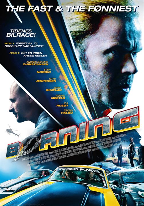 Borning: A todo gas : Cartel