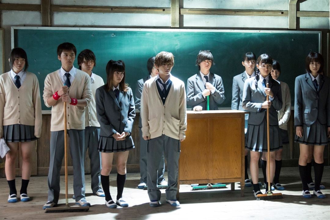 Assassination Classroom: La graduación : Foto Ryôsuke Yamada, Miku Uehara, Maika Yamamoto