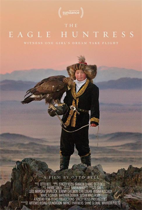 La cazadora del águila : Cartel