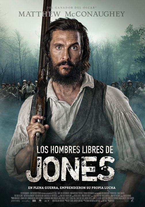 Los hombres libres de Jones : Cartel