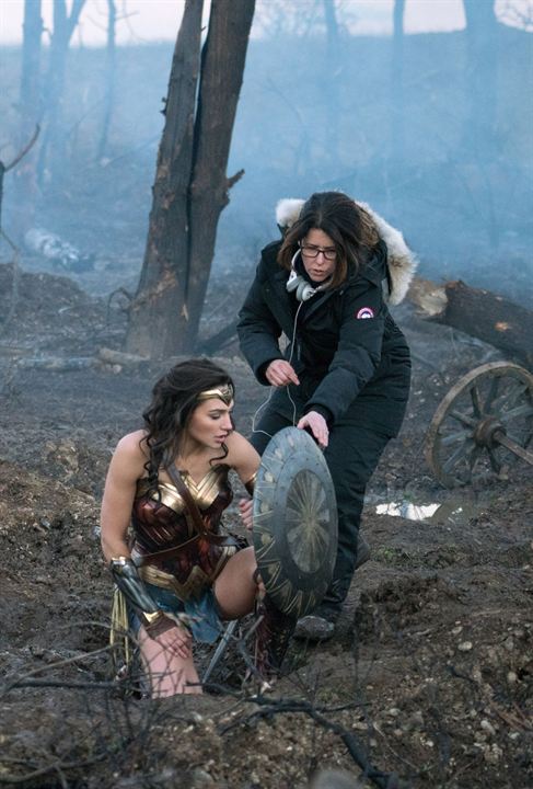 Wonder Woman : Foto Gal Gadot, Patty Jenkins