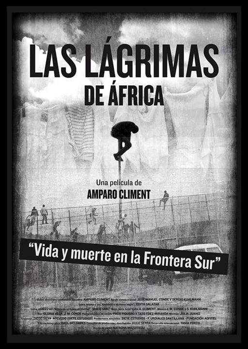 Las lágrimas de África : Cartel