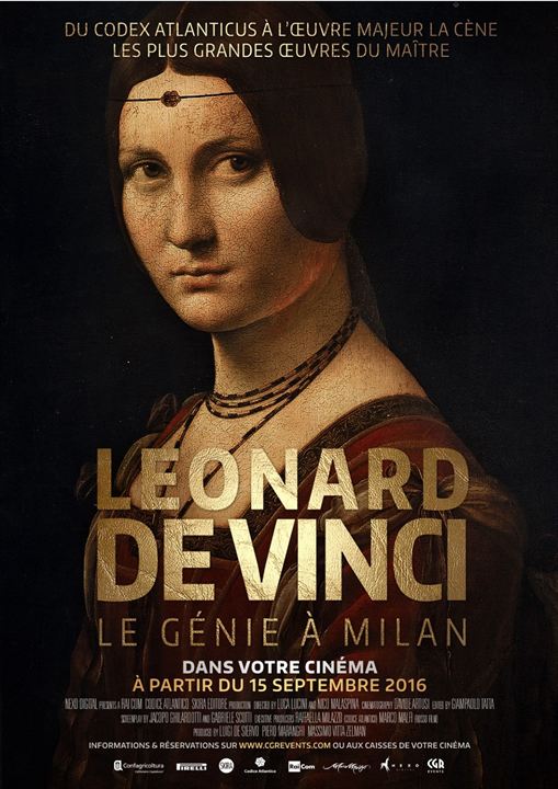 Leonardo da Vinci, el genio en Milán : Cartel