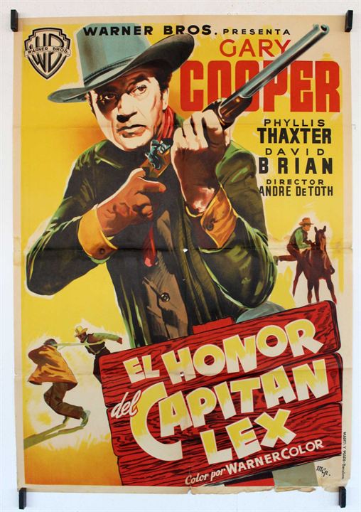 El honor del capitán Lex : Cartel