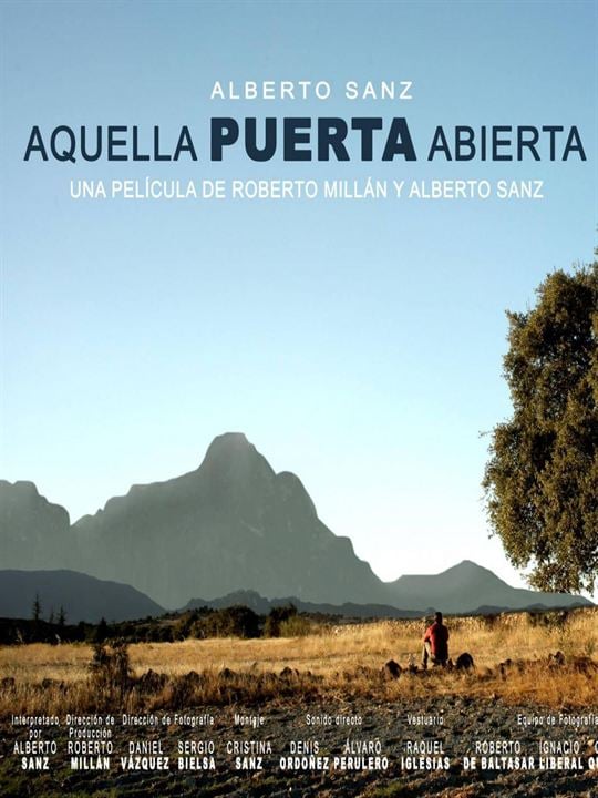 Aquella puerta abierta : Cartel