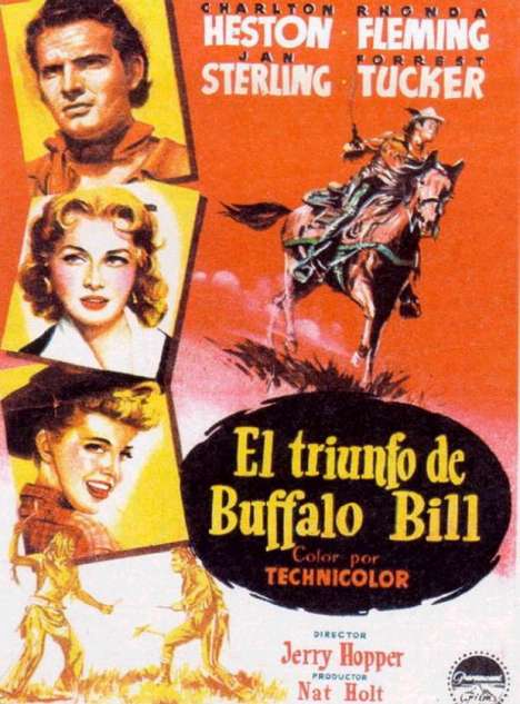 El triunfo de Buffalo Bill : Cartel