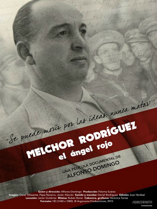 Melchor Rodríguez, el ángel rojo : Cartel