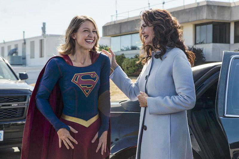 Supergirl : Foto Melissa Benoist, Lynda Carter
