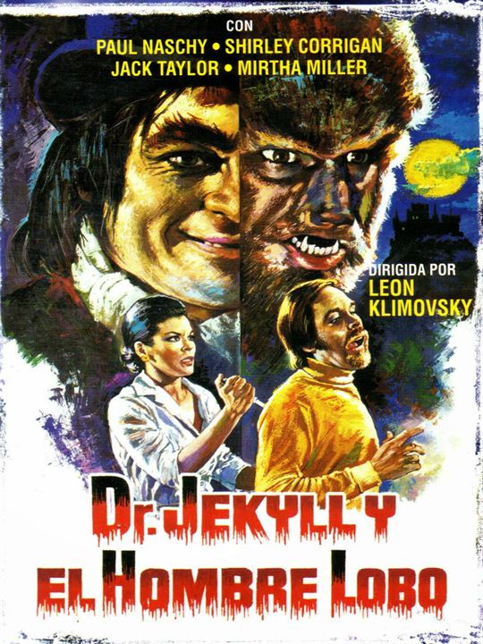 Doctor Jekyll y el Hombre Lobo : Cartel