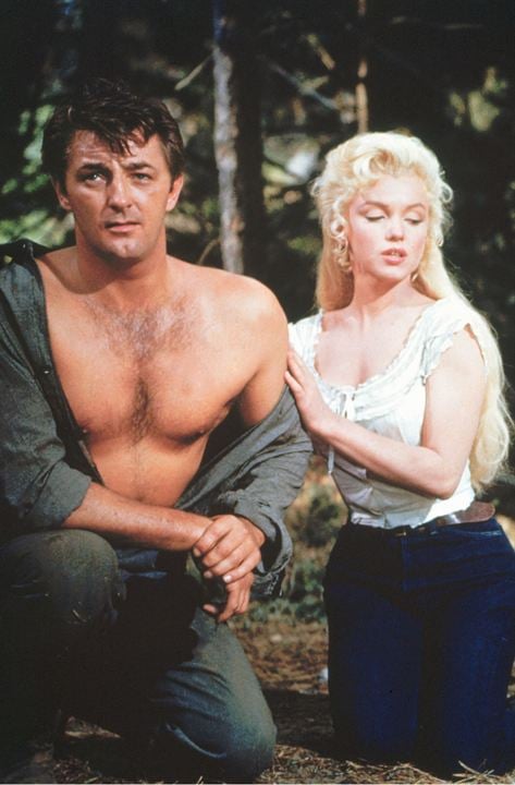 Rio sin retorno : Foto Marilyn Monroe, Robert Mitchum