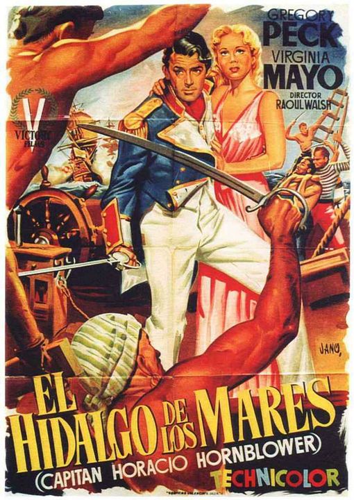 El hidalgo de los mares : Cartel